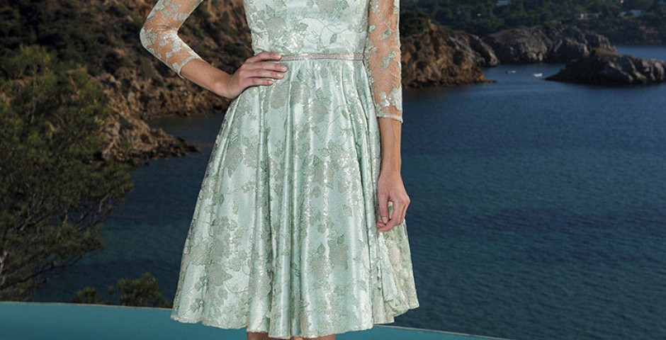 haute couture βραδυνο φορεμα δαντελλα Γαλλιας ανοιχτο βεραμαν atelier tsourani
