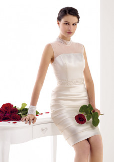 Νυφικό Πολιτικού Γάμου Atelier Tsourani