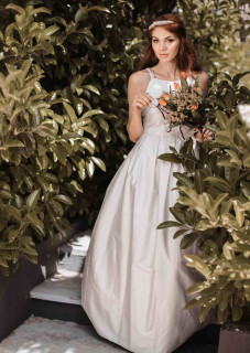 atelier tsourani bridal μεταλλιζε μεταξι