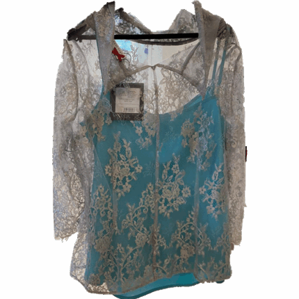 Μπλούζα Δαντέλα με επένδυση back