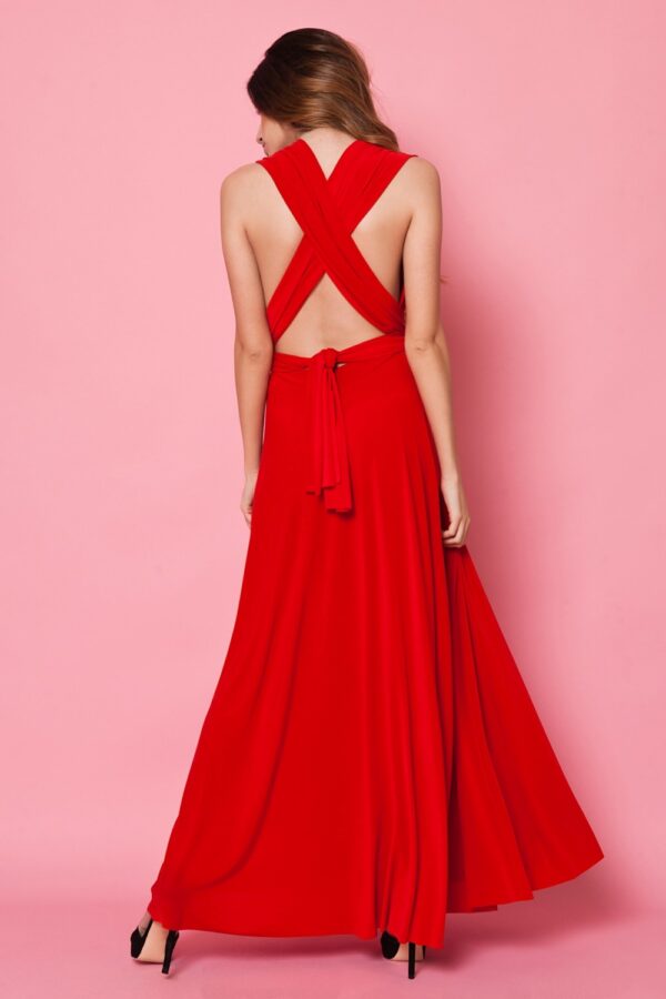 evening dress off shoulders