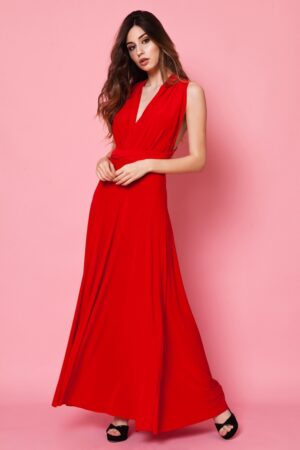 evening dress off shoulders